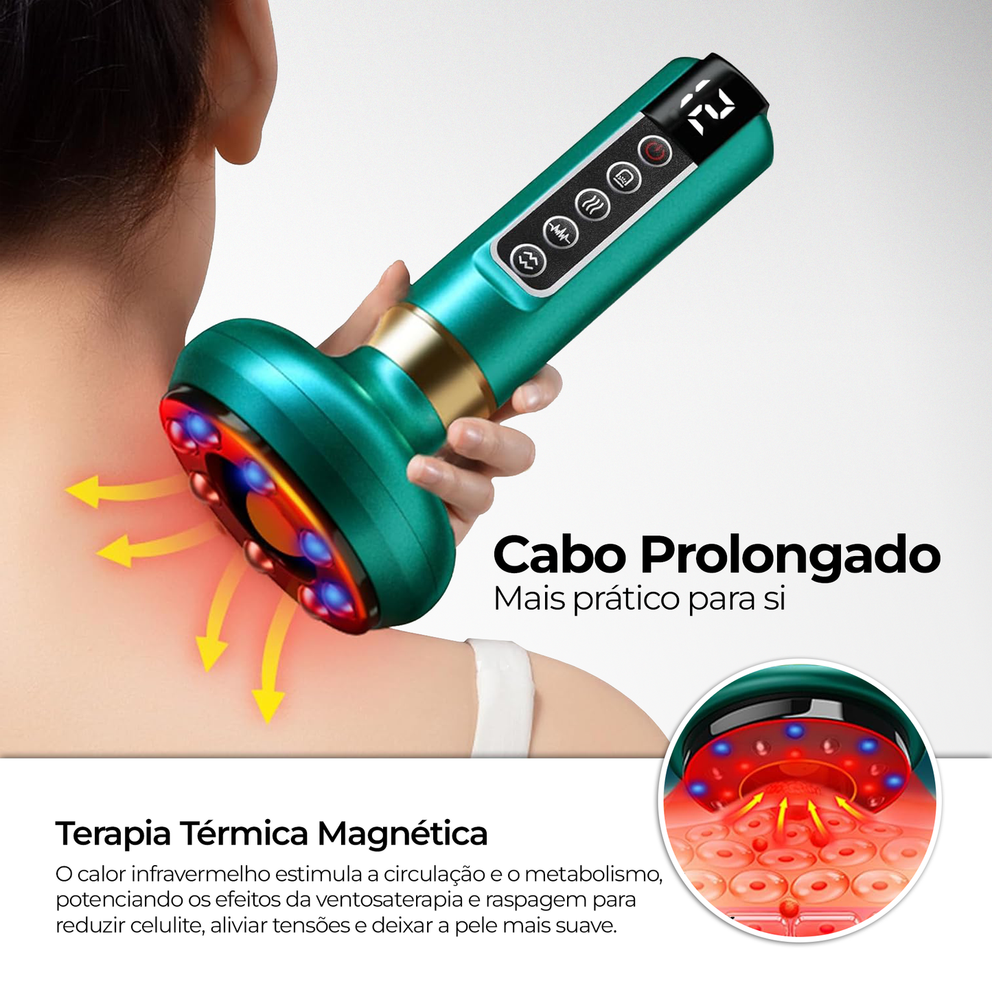 Massajador Cellurette Pro