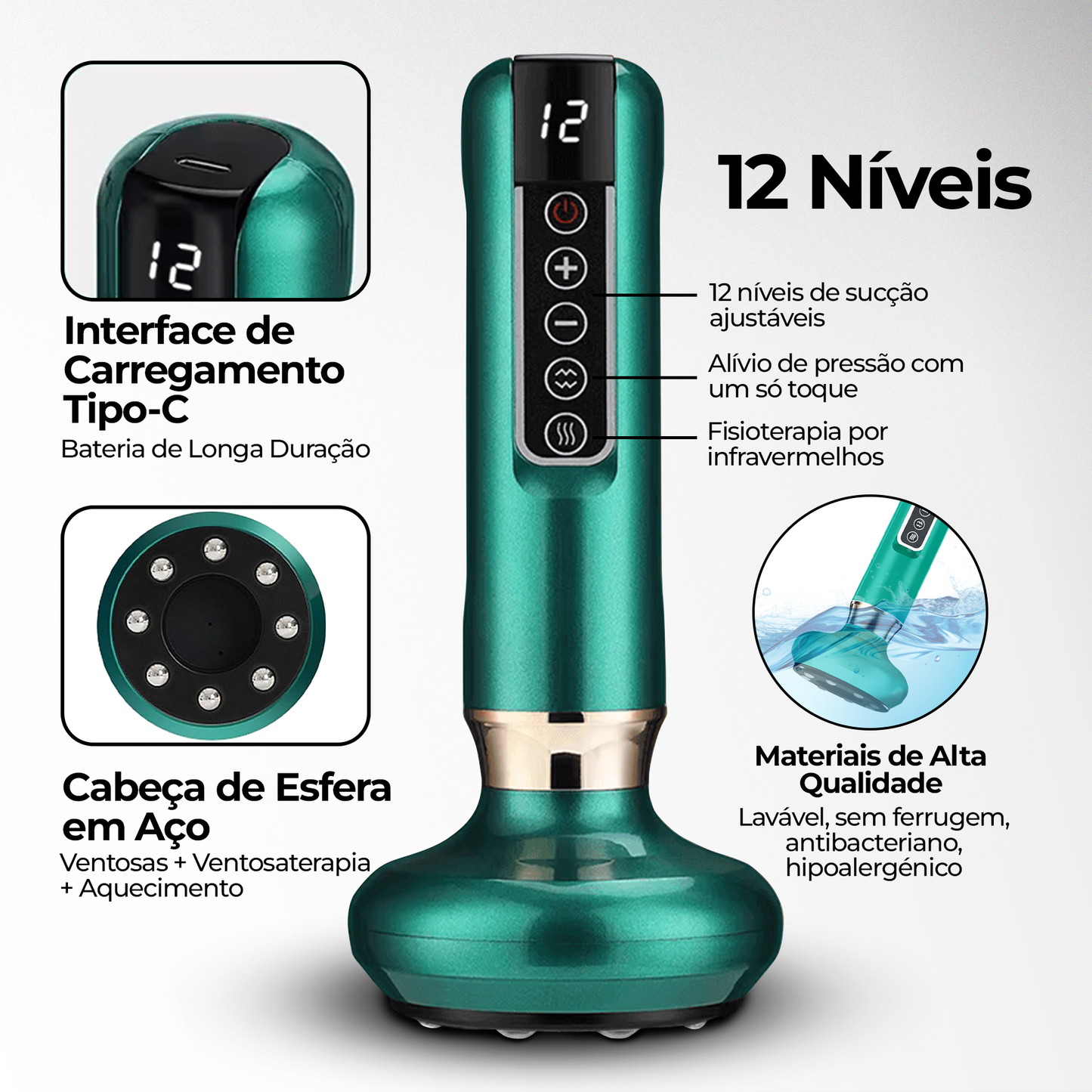 Massajador Cellurette Pro